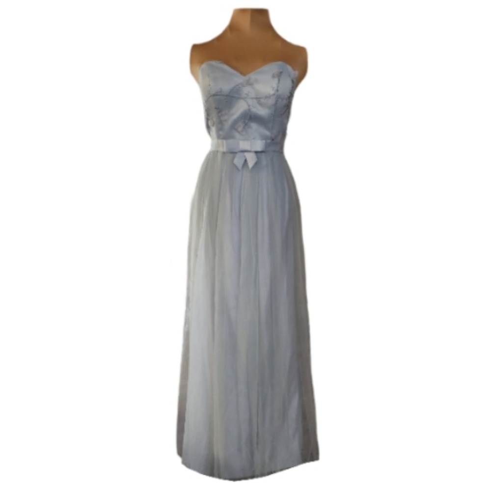 NWT Jiayuanxi Gray‎ Maxi Dress Women's Suze 10